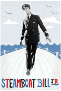 El héroe del río (1928) de Buster Keaton y Charles Reiner (Steamboat Bill