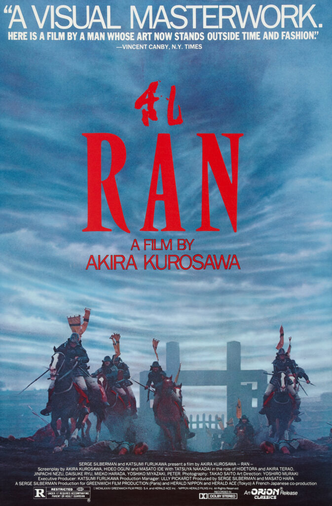 Resumen con spoilers de: Ran (1985) de Akira Kurosawa
