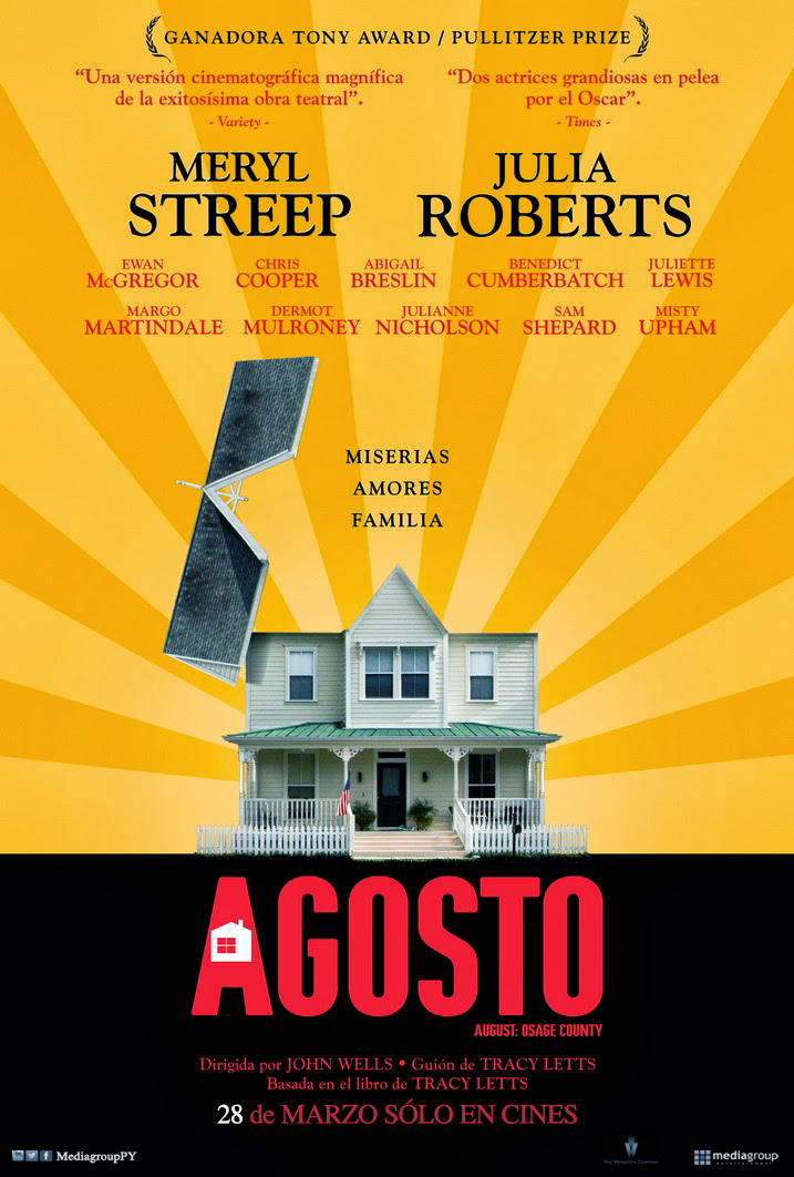 Resumen con spoilers de: Agosto (2013) de John Wells (August: Osage County)