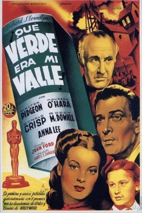 ¡Qué verde era mi valle! (1941) de John Ford (How Green Was My Valley)